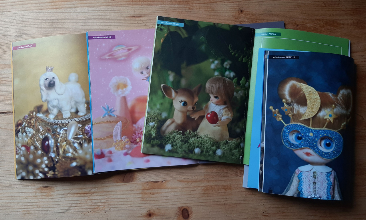 Zdjęcie kilku stron z magazynu