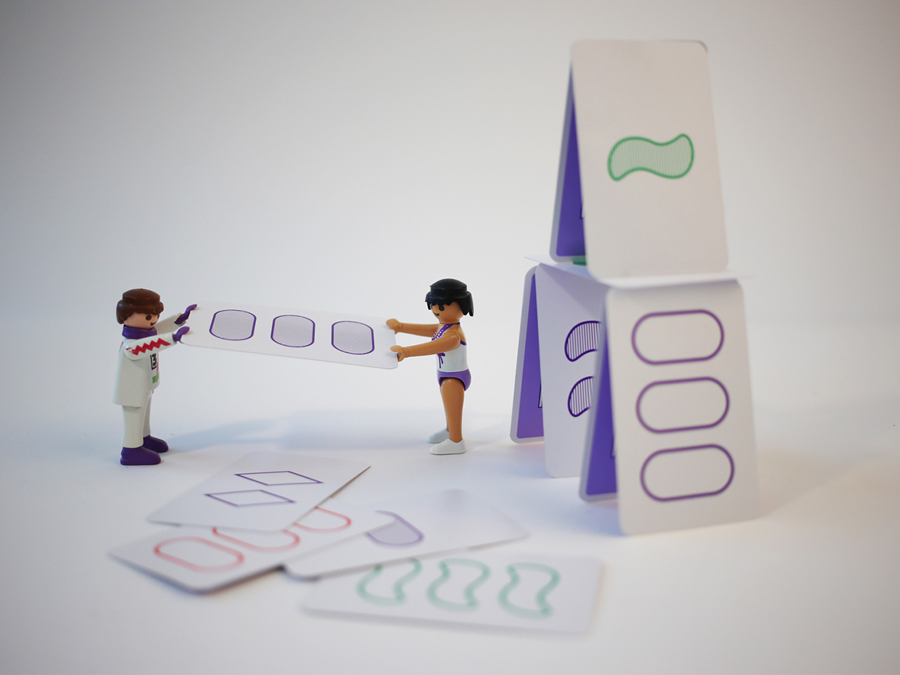 Zdjęcie kart do gry SET