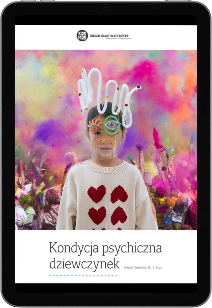 Kondycja psychiczna dziewczynek — okladka — tablet